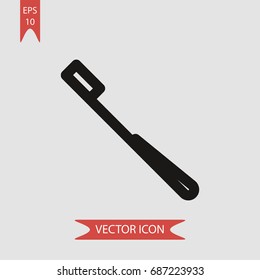  Toothbrush vector icon, illustration symbol
