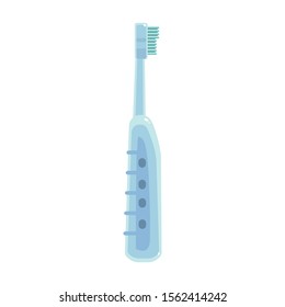 Toothbrush vector icon.Cartoon vector icon isolated on white background toothbrush .