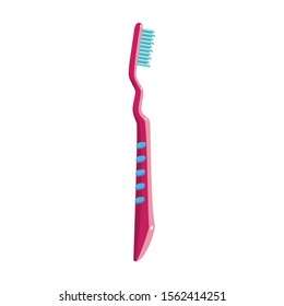 Toothbrush vector icon.Cartoon vector icon isolated on white background toothbrush .