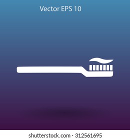 Toothbrush vector illustration