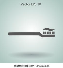 Toothbrush vector illustration