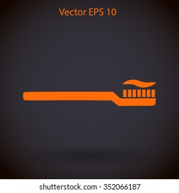 Toothbrush vector illustration