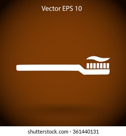 Toothbrush vector illustration