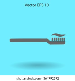 Toothbrush vector illustration
