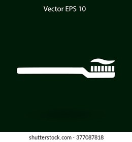 Toothbrush vector illustration