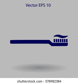 Toothbrush vector illustration