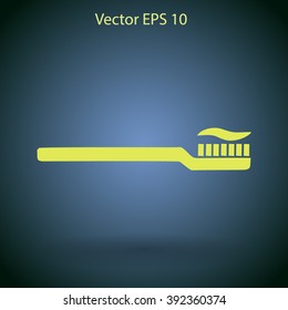 Toothbrush vector illustration
