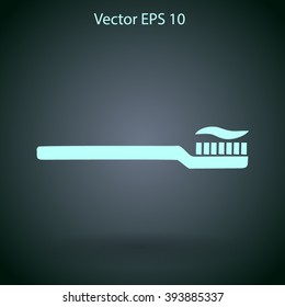 Toothbrush vector illustration