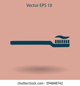 Toothbrush vector illustration