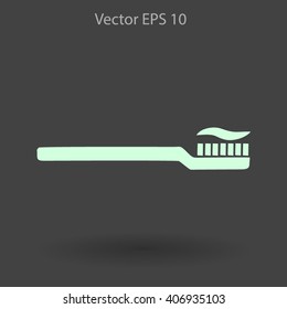 Toothbrush vector illustration