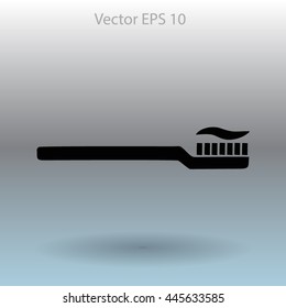 Toothbrush vector illustration