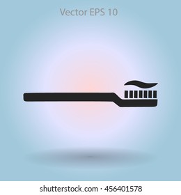 Toothbrush vector illustration