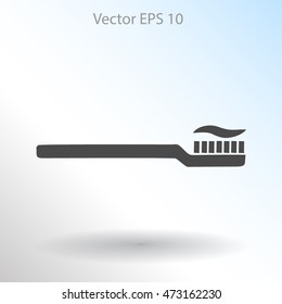 Toothbrush vector illustration