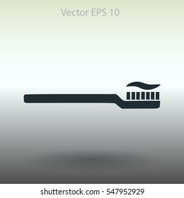 Toothbrush vector illustration