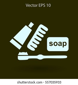 Toothbrush vector illustration