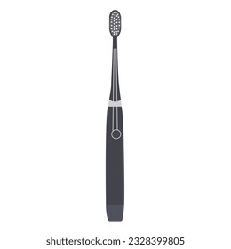 Toothbrush vector outline icon. Vector illustration electric brush on white background. Isolated outline illustration icon of electric toothbrush .electric toothbrush for cleaning teeth and hygiene ..