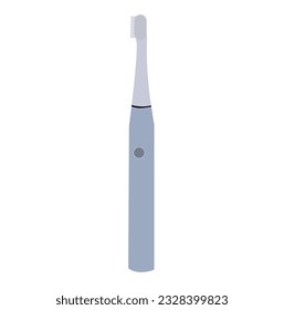 Toothbrush vector outline icon. Vector illustration electric brush on white background. Isolated outline illustration icon of electric toothbrush .electric toothbrush for cleaning teeth and hygiene ..