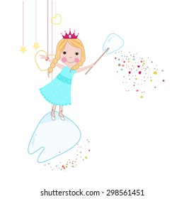 Toothfairy vector background