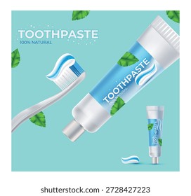 pasta de dientes, pasta de dientes blanca azul, Anuncio, lujoso, pasta azul