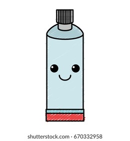 toothpaste dental kawaii character