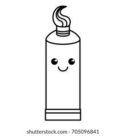 toothpaste dental kawaii character