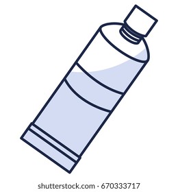 toothpaste dental product icon