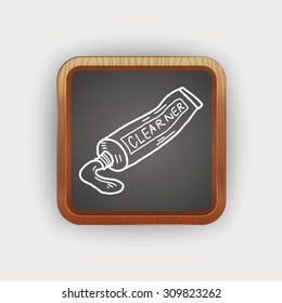 toothpaste doodle