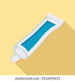 Icono de pasta de dientes de color estilo diseño Vector Plantilla