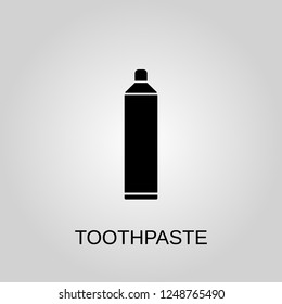 Toothpaste icon. Toothpaste concept symbol design. Stock - Vector illustration can be used for web