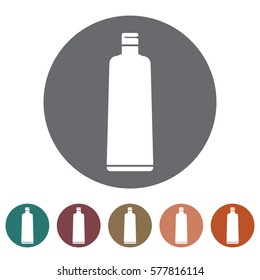 Toothpaste icon set.Vector illustration
