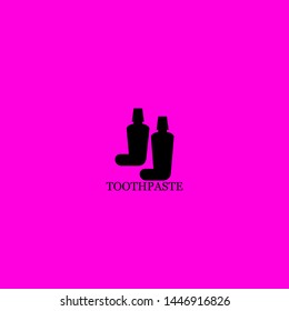 toothpaste icon sign signifier vector