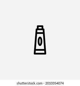 Toothpaste icon sign vector,Symbol, logo illustration for web and mobile