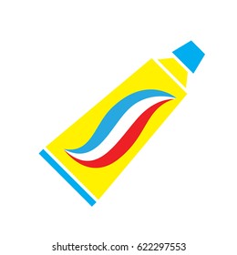 toothpaste icon vector