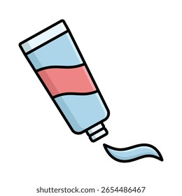 toothpaste icon vector design template in white background