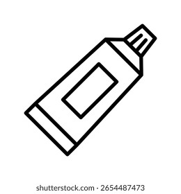 toothpaste icon vector design template in white background