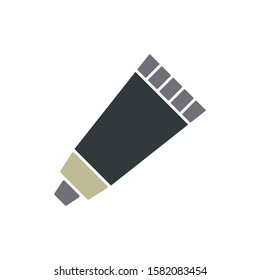Toothpaste icon vector design templates on white background