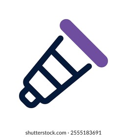 toothpaste icon. vector dual tone icon for your website, mobile, presentation, and logo design.