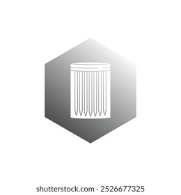 toothpick icon vector template illustration logo design
