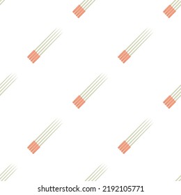 Toothpick pattern seamless background texture repeat wallpaper geometric vector