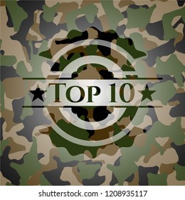 Top 10 on camouflage pattern