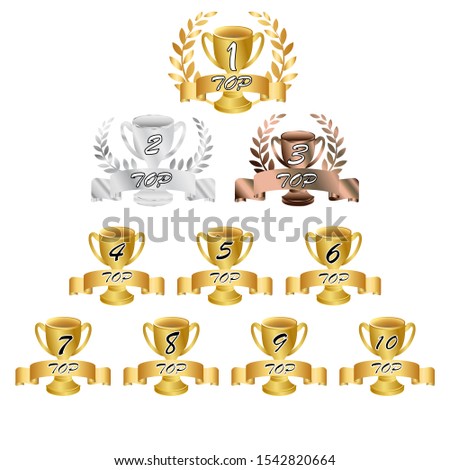 Top 10 places. top 1, top 2, top3. 10 prizes. Top 10 Best Prize-winning places gold silver bronze Vector. Prize-winning places gold silver bronze JPG. Prize-winning places gold silver bronze Object. P