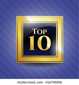 Emblema brillante Top 10