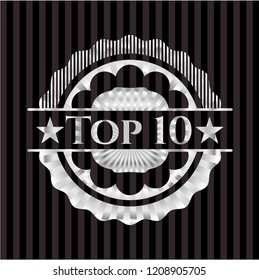 Top 10 silvery badge