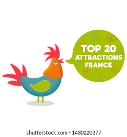 Top 20 attractions France popular tourist places