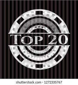 Top 20 silver emblem
