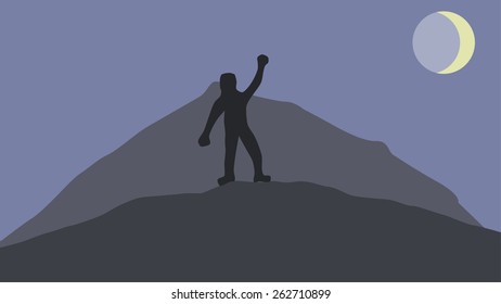 45,942 Man climbing silhouette Images, Stock Photos & Vectors ...