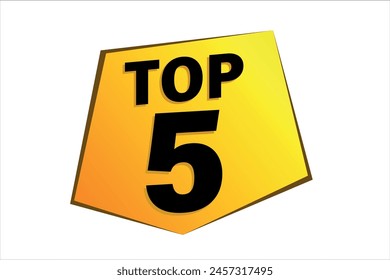 top 5 poster banner graphic design icon logo sign symbol social media website coupon

