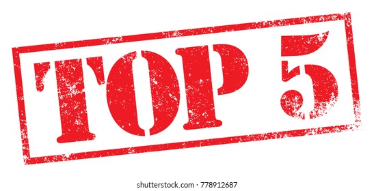 Top 5 Red Stamp