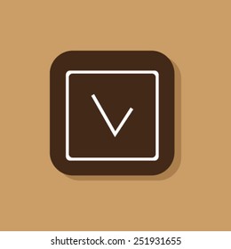 Top Arrow symbol.