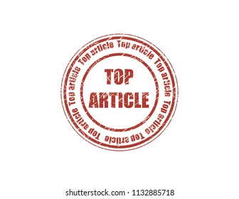 Top Article Stamp